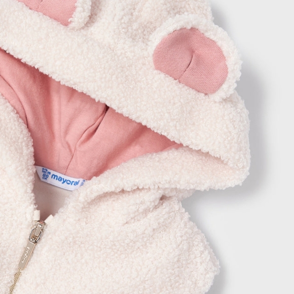 3/30 Mayoral Hooded Fur Vest - Picture 16 of 16